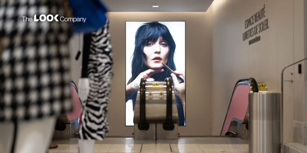 Fashion retail lightbox displays