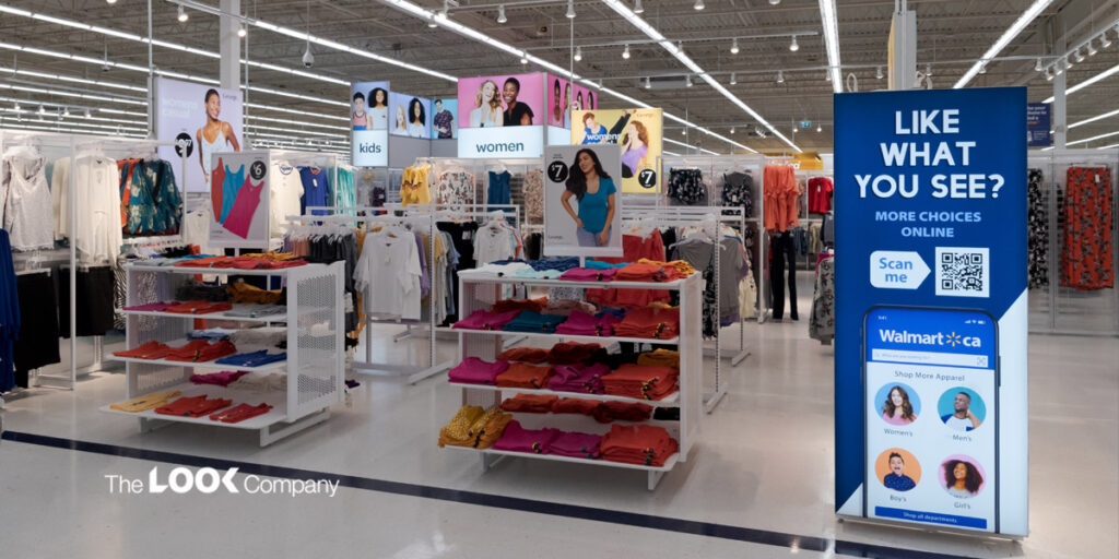 Walmart Superstore demonstrating a strong execution of a omnichannel retail strategy.
