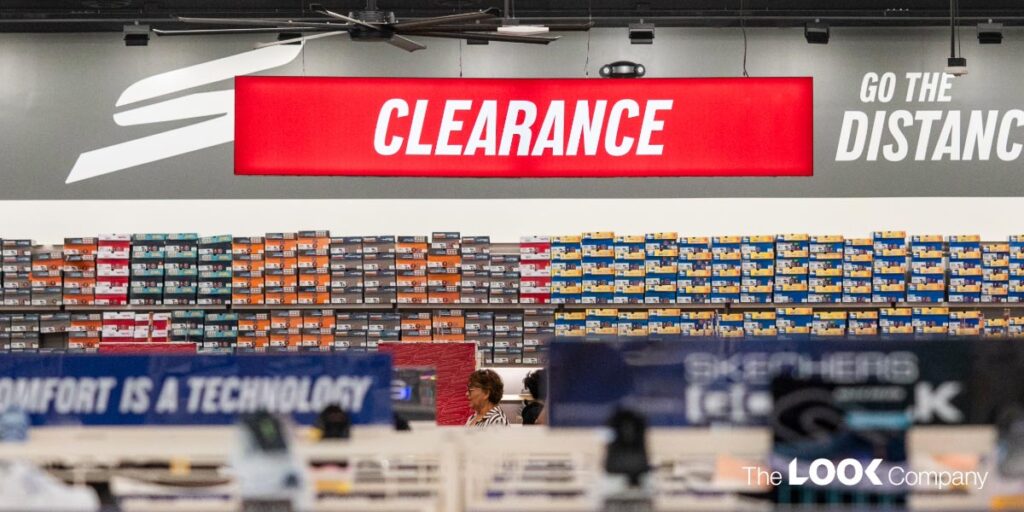 Sketchers Miami Flagship showing how color in retail design impacts shopper experience