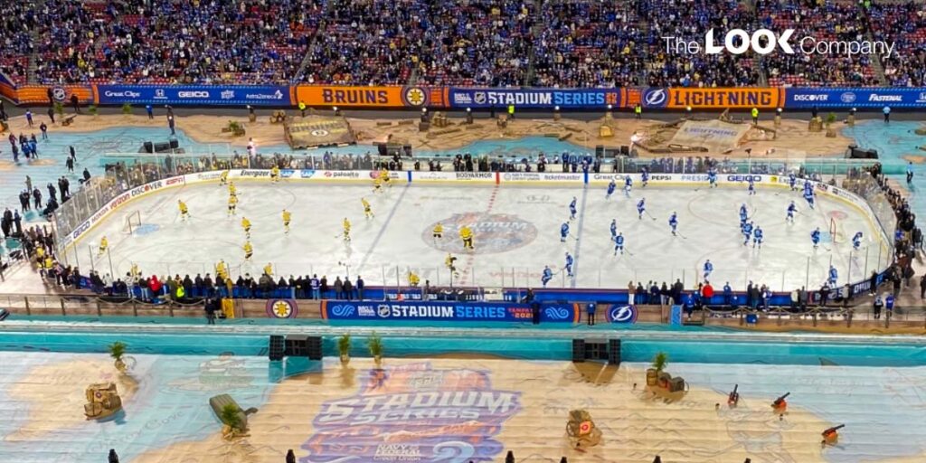 stadium graphics for broadcast